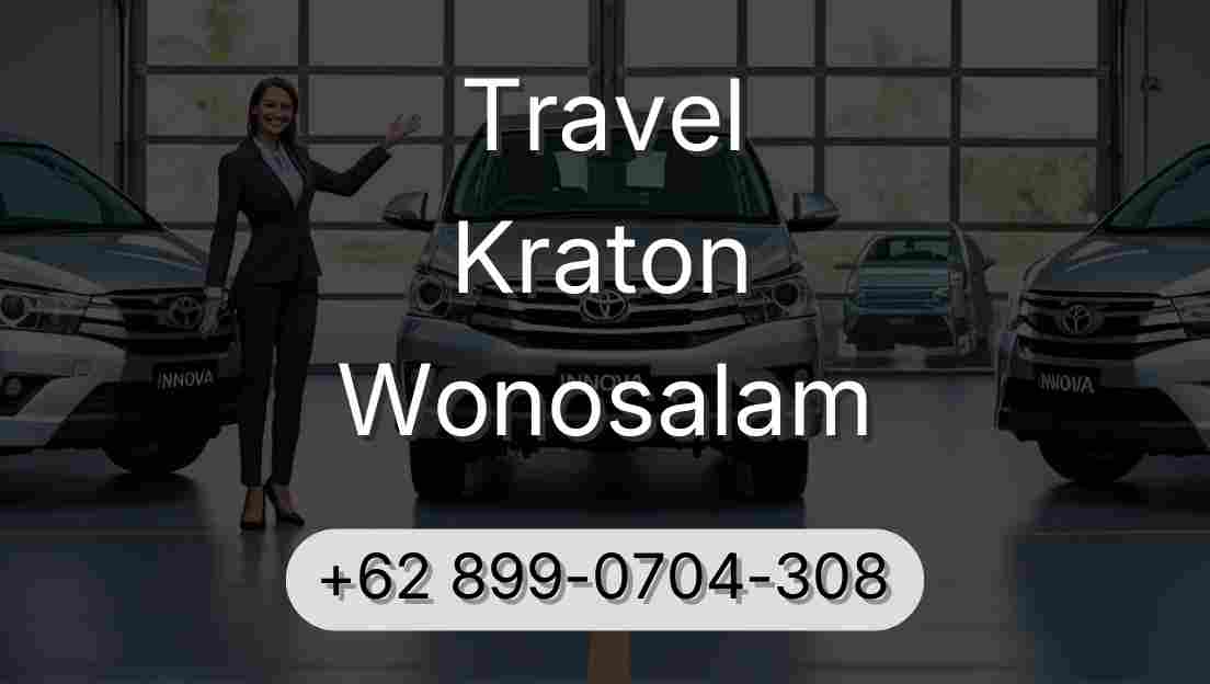 Travel Kraton Wonosalam