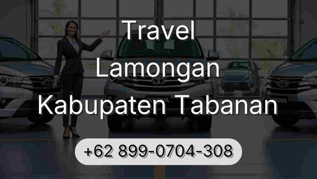 Travel Lamongan Kabupaten Tabanan