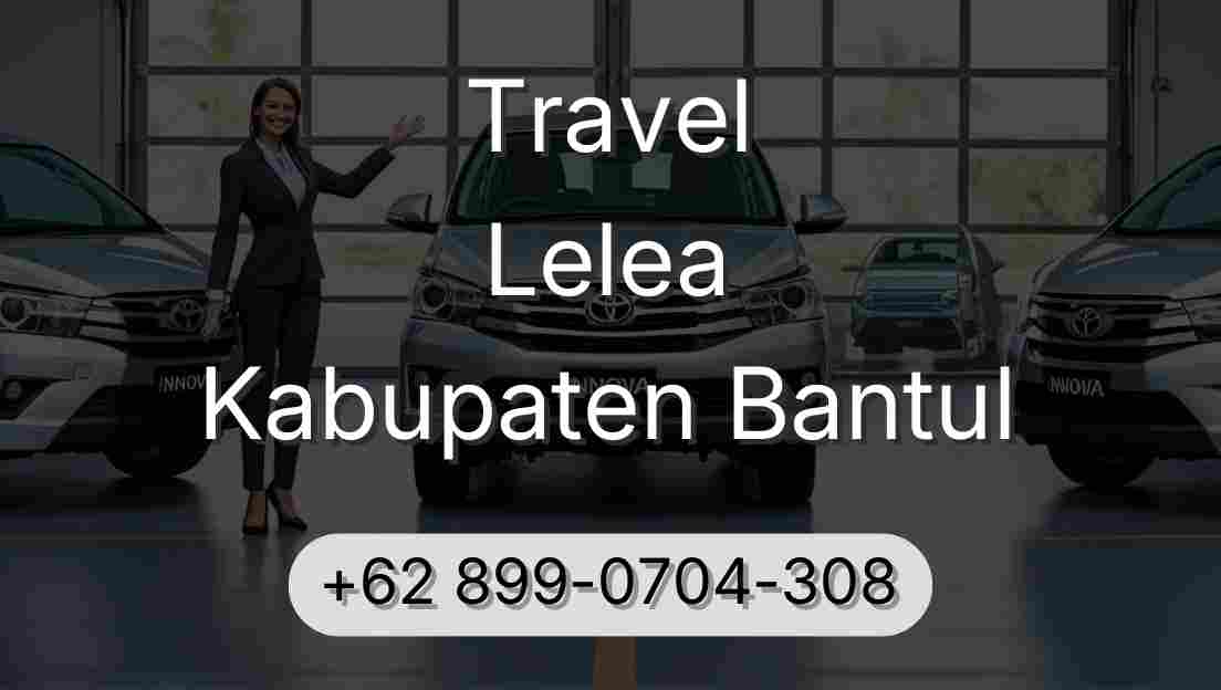 Travel Lelea Kabupaten Bantul