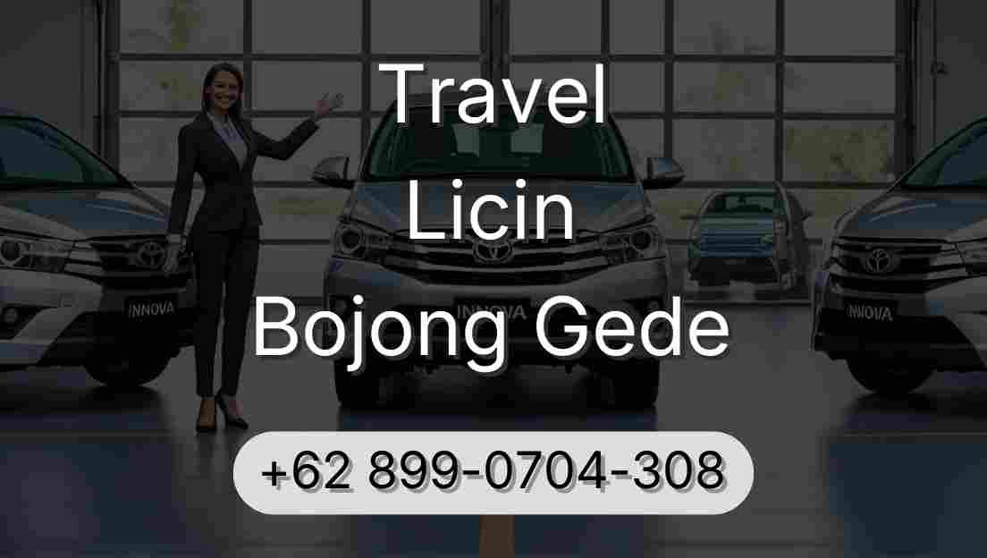 Travel Licin Bojong Gede