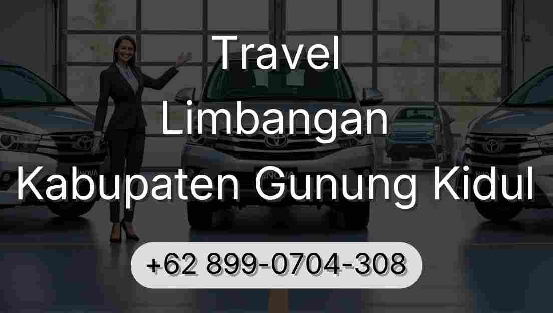 Travel Limbangan Kabupaten Gunung Kidul