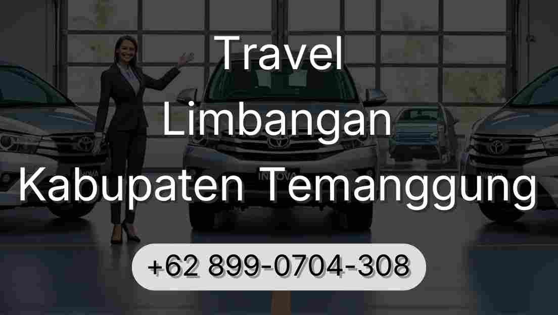 Travel Limbangan Kabupaten Temanggung