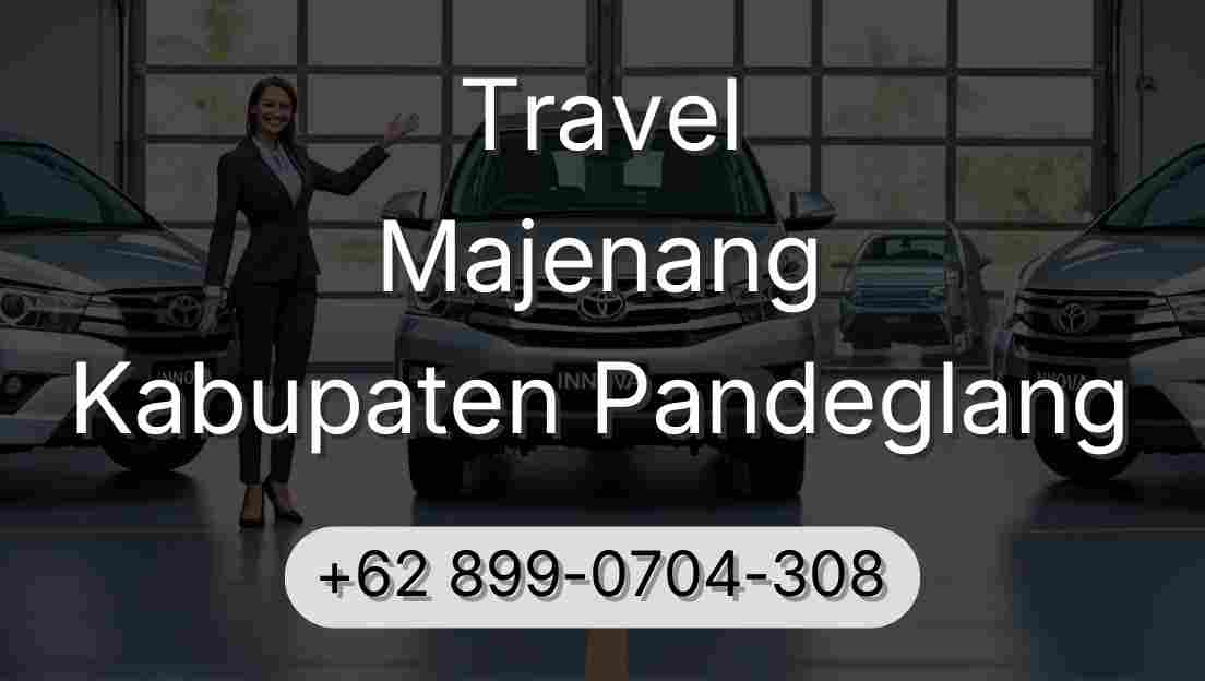 Travel Majenang Kabupaten Pandeglang