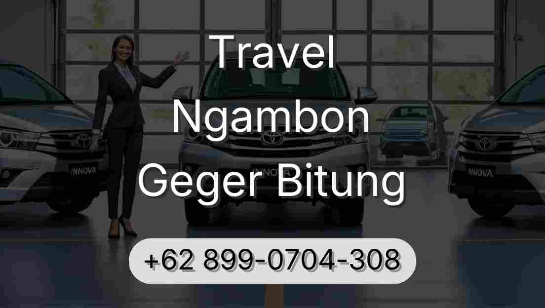 Travel Ngambon Geger Bitung