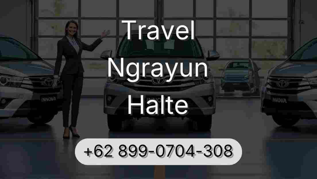 Travel Ngrayun Halte