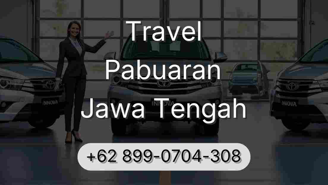 Travel Pabuaran Jawa Tengah
