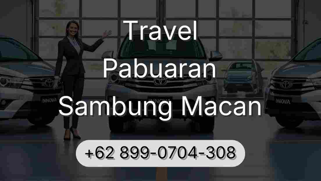 Travel Pabuaran Sambung Macan