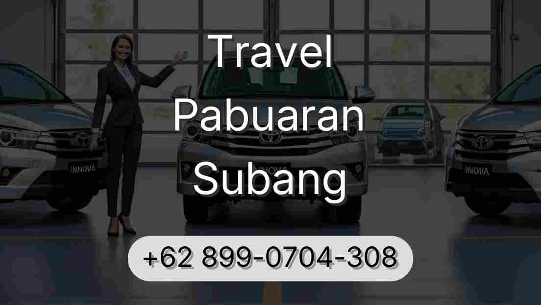 Travel Pabuaran Subang