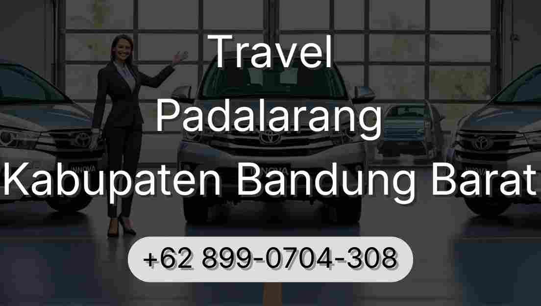 Travel Padalarang Kabupaten Bandung Barat