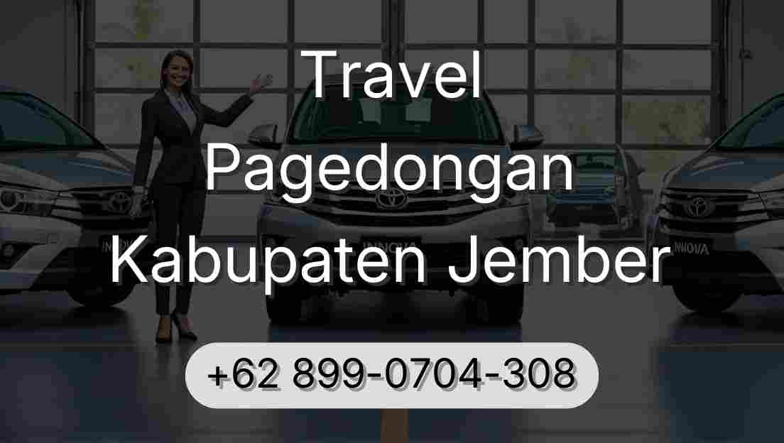 Travel Pagedongan Kabupaten Jember