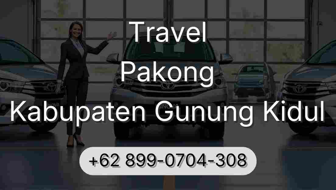 Travel Pakong Kabupaten Gunung Kidul