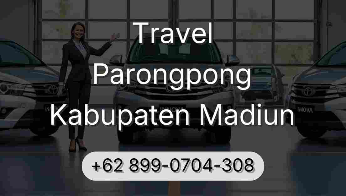 Travel Parongpong Kabupaten Madiun