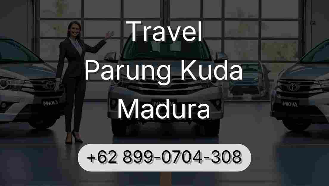 Travel Parung Kuda Madura