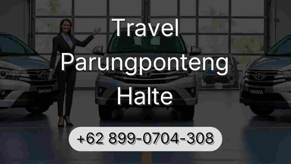 Travel Parungponteng Halte