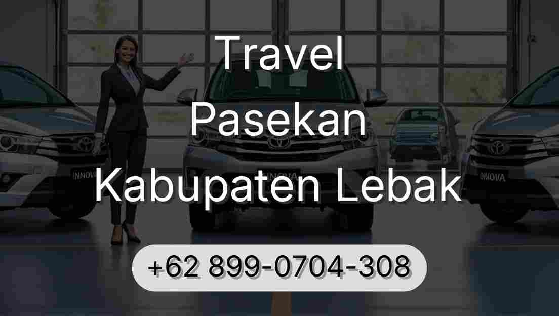 Travel Pasekan Kabupaten Lebak