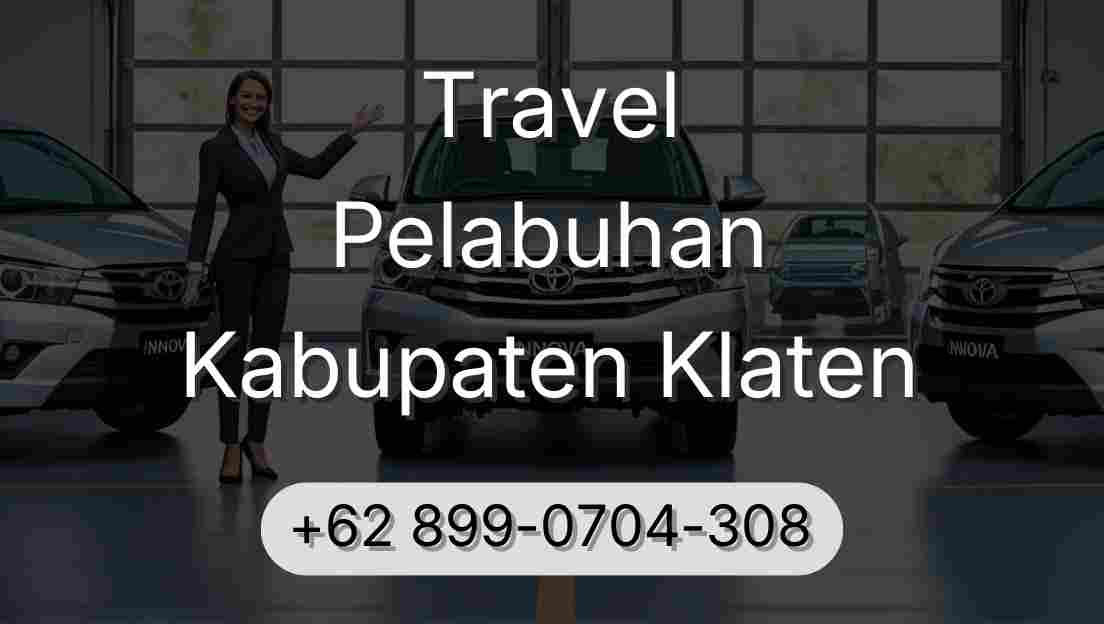 Travel Pelabuhan Kabupaten Klaten