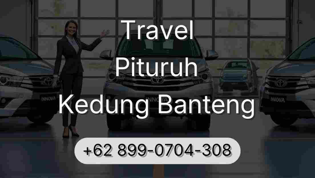 Travel Pituruh Kedung Banteng
