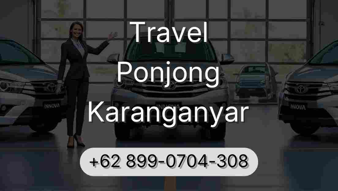 Travel Ponjong Karanganyar