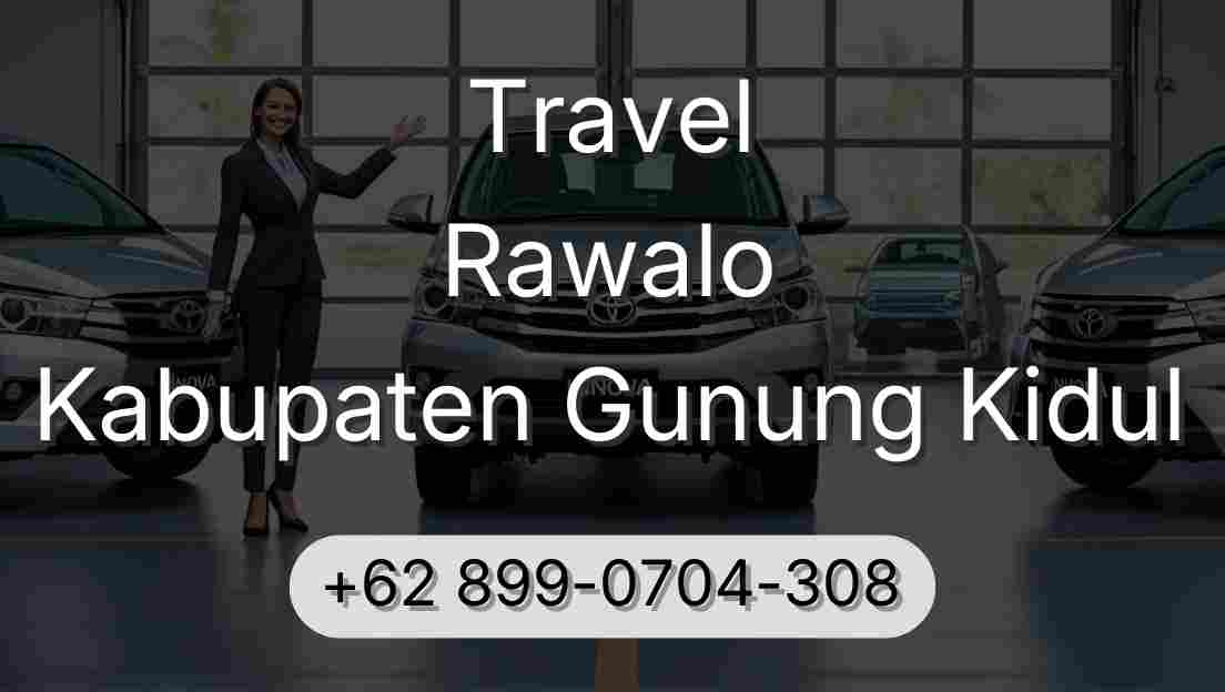 Travel Rawalo Kabupaten Gunung Kidul