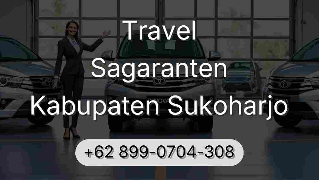 Travel Sagaranten Kabupaten Sukoharjo