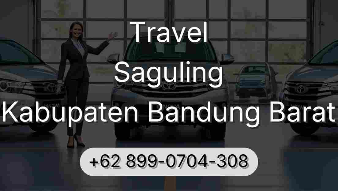 Travel Saguling Kabupaten Bandung Barat