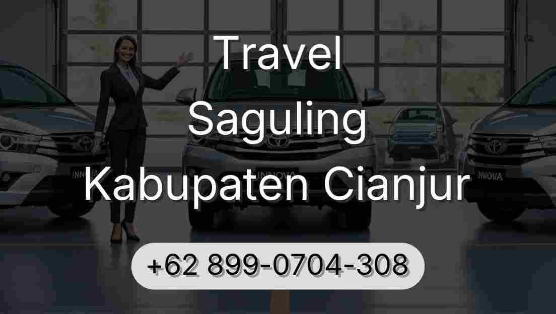 Travel Saguling Kabupaten Cianjur