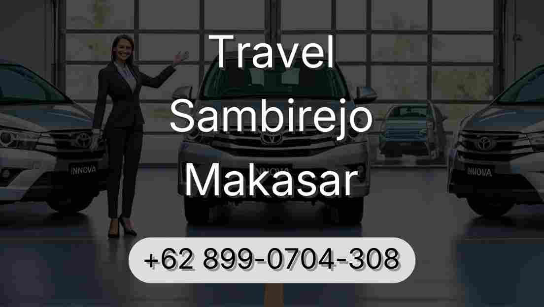 Travel Sambirejo Makasar
