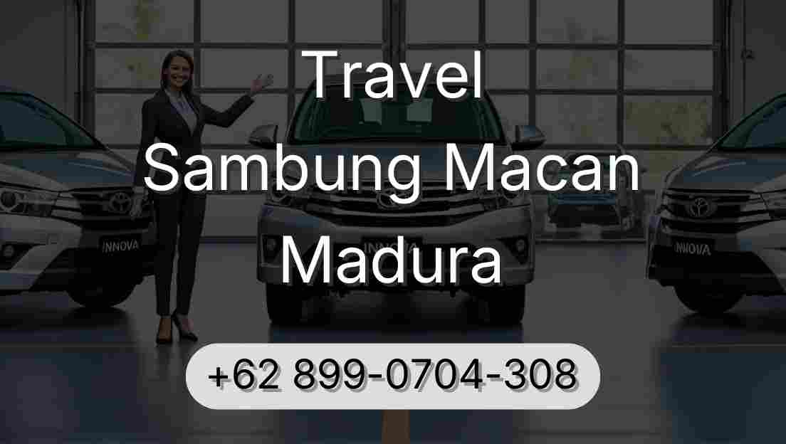 Travel Sambung Macan Madura