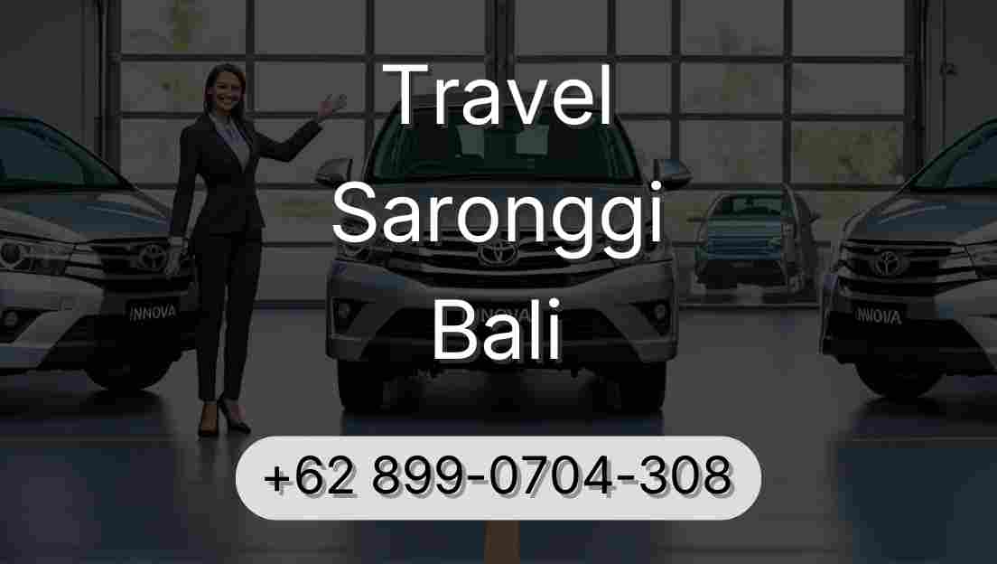 Travel Saronggi Bali
