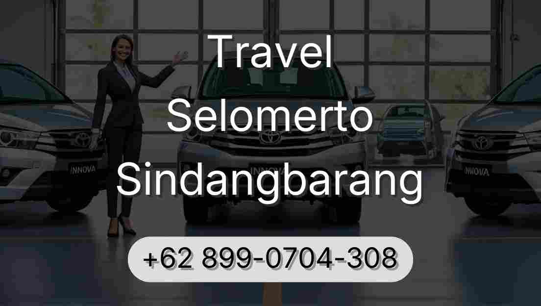 Travel Selomerto Sindangbarang