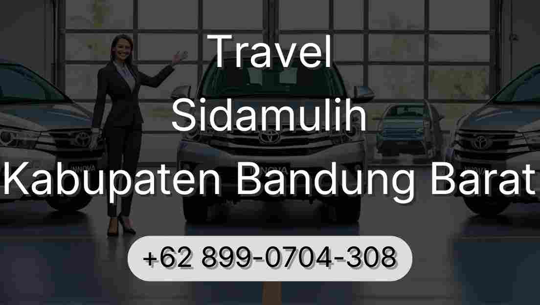 Travel Sidamulih Kabupaten Bandung Barat