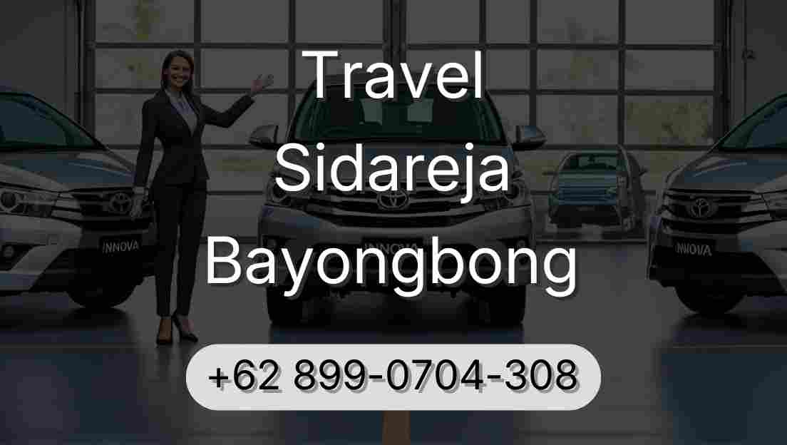 Travel Sidareja Bayongbong