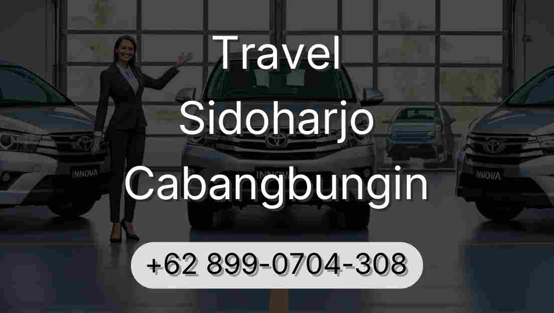 Travel Sidoharjo Cabangbungin