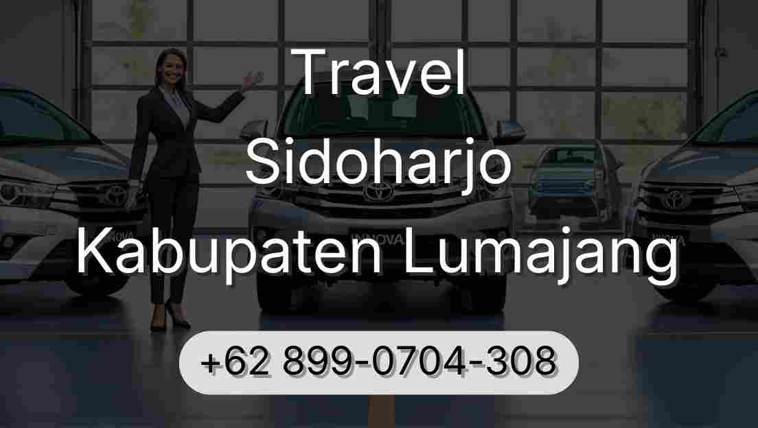 Travel Sidoharjo Kabupaten Lumajang