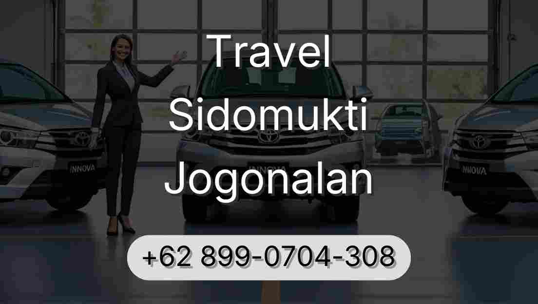 Travel Sidomukti Jogonalan