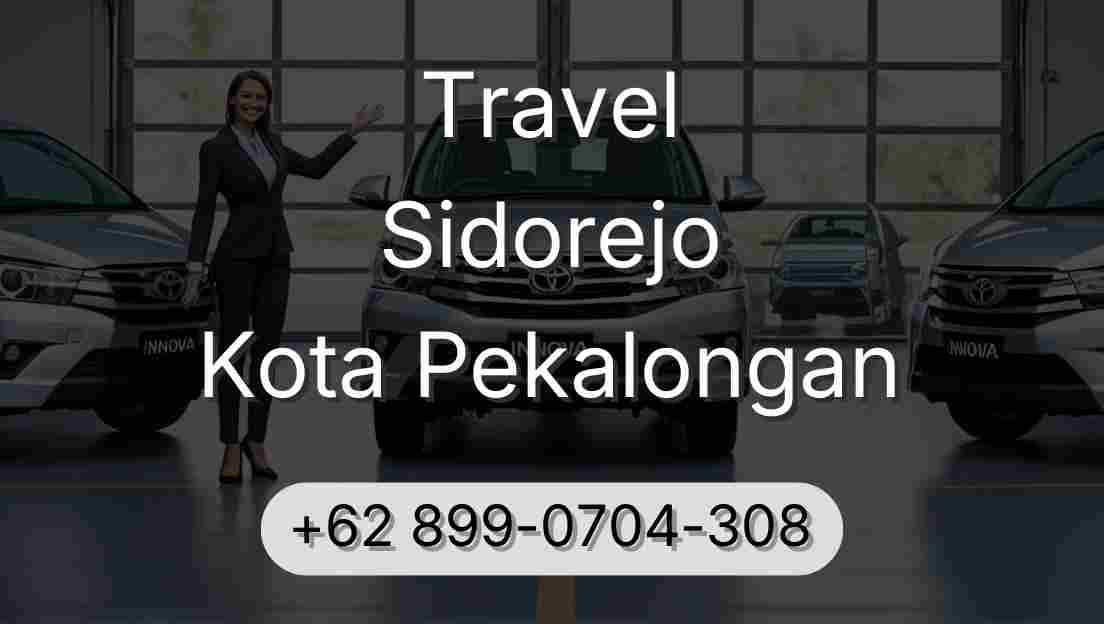 Travel Sidorejo Kota Pekalongan