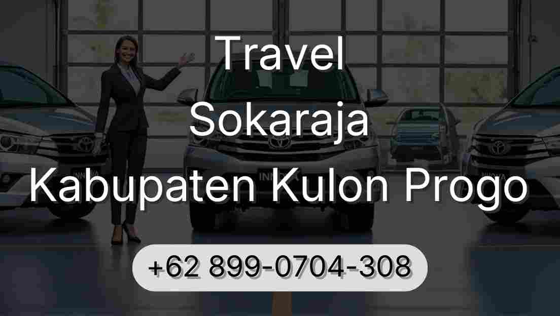 Travel Sokaraja Kabupaten Kulon Progo