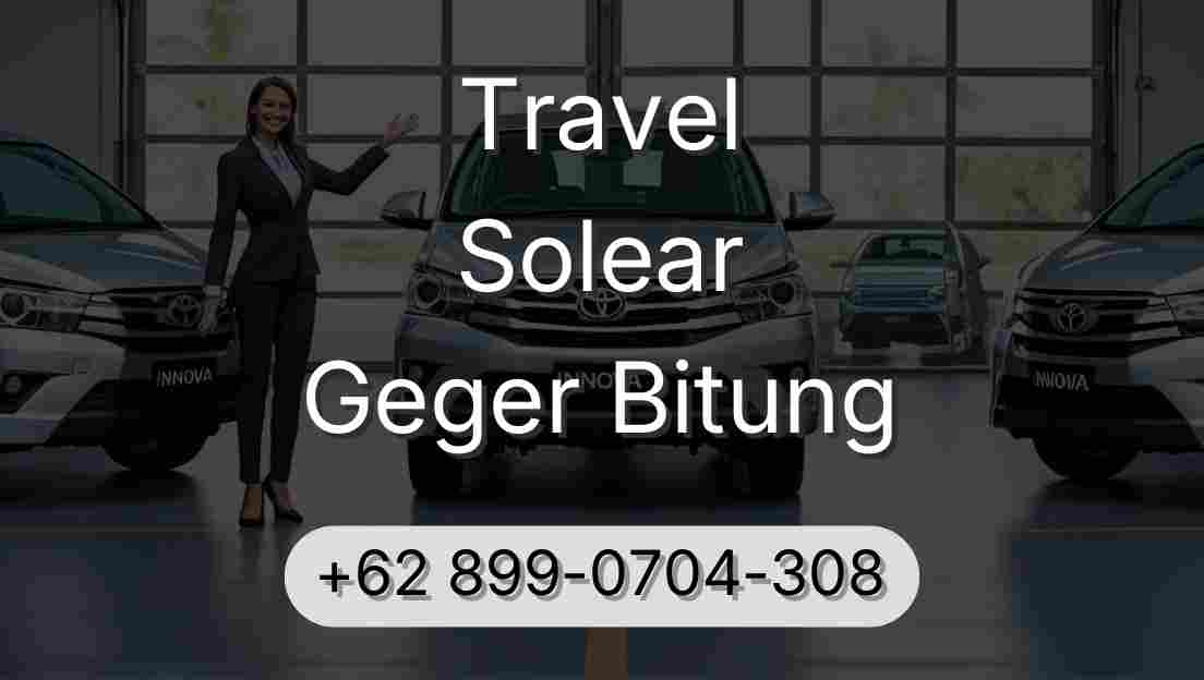 Travel Solear Geger Bitung