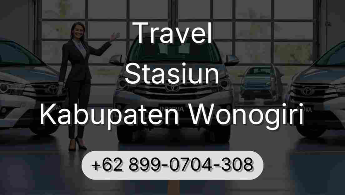 Travel Stasiun Kabupaten Wonogiri