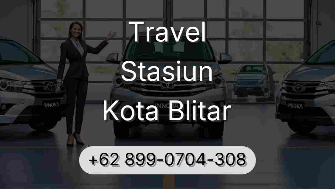 Travel Stasiun Kota Blitar