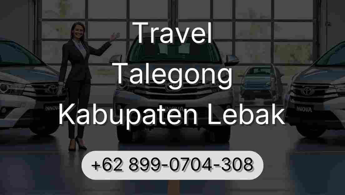 Travel Talegong Kabupaten Lebak