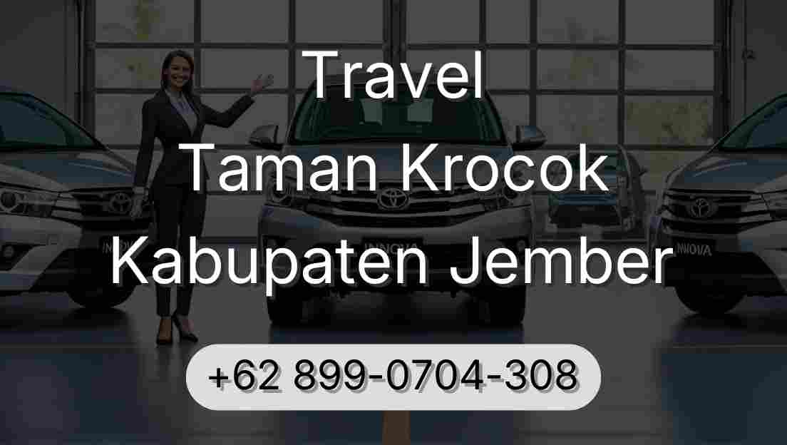 Travel Taman Krocok Kabupaten Jember