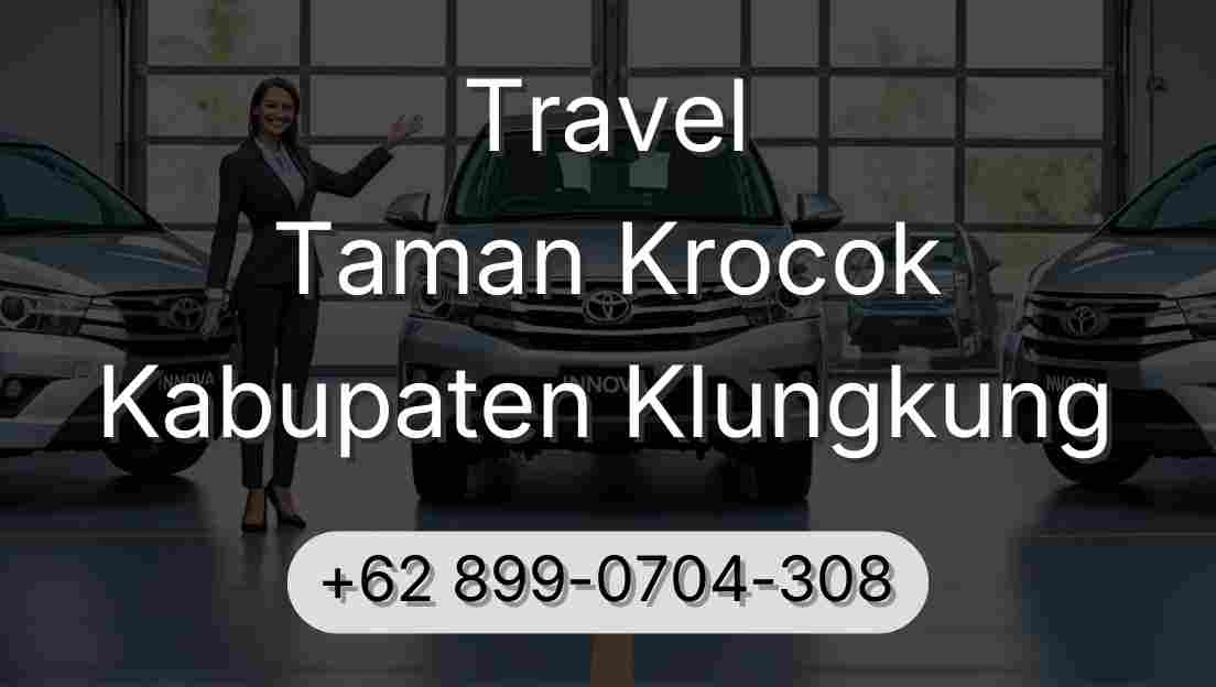 Travel Taman Krocok Kabupaten Klungkung