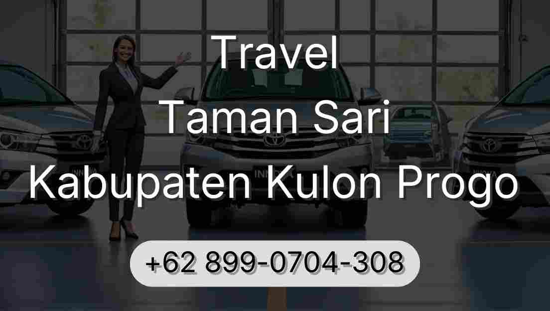 Travel Taman Sari Kabupaten Kulon Progo
