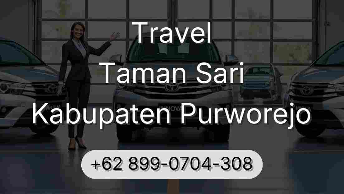 Travel Taman Sari Kabupaten Purworejo