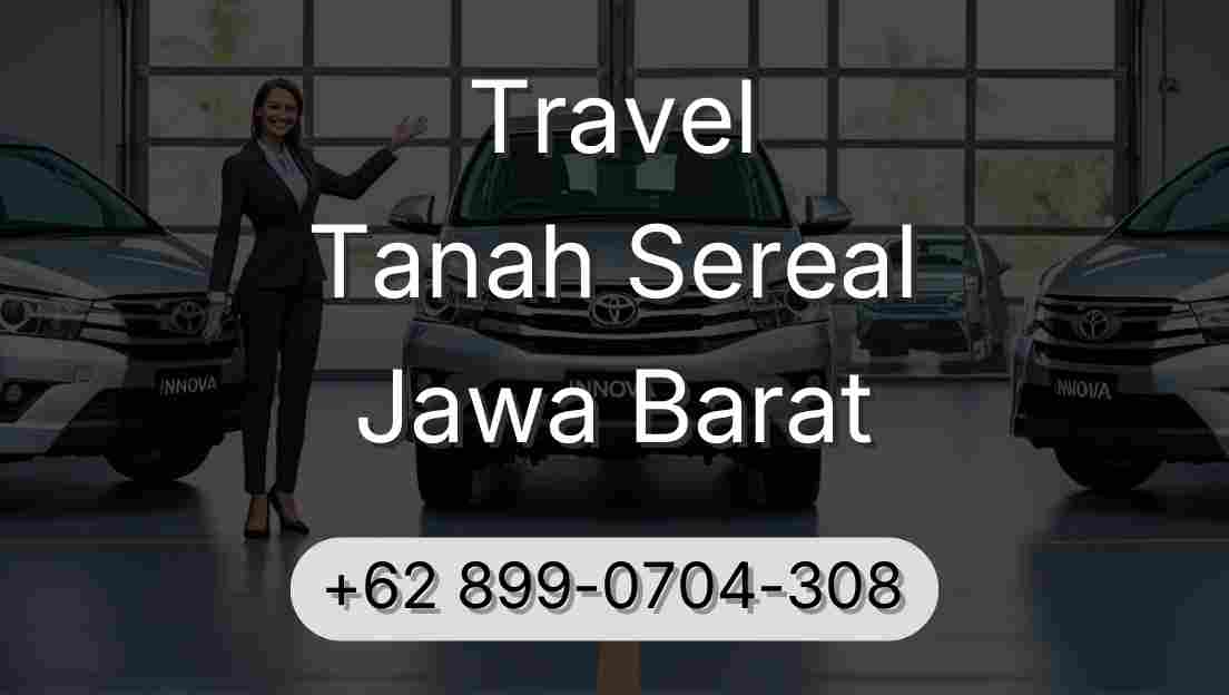 Travel Tanah Sereal Jawa Barat