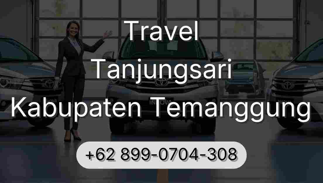 Travel Tanjungsari Kabupaten Temanggung