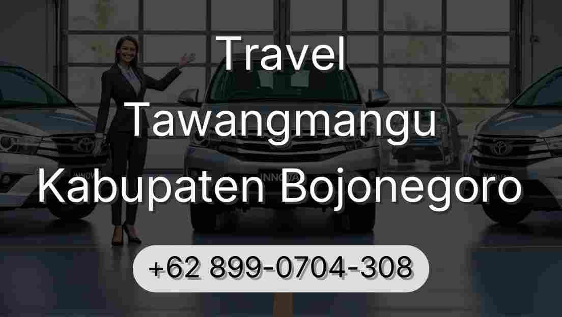 Travel Tawangmangu Kabupaten Bojonegoro