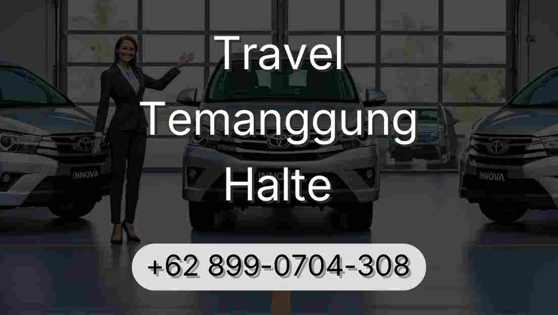 Travel Temanggung Halte