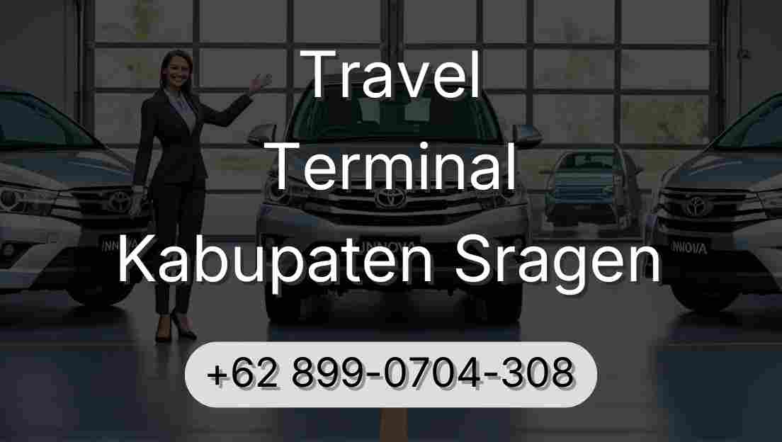 Travel Terminal Kabupaten Sragen